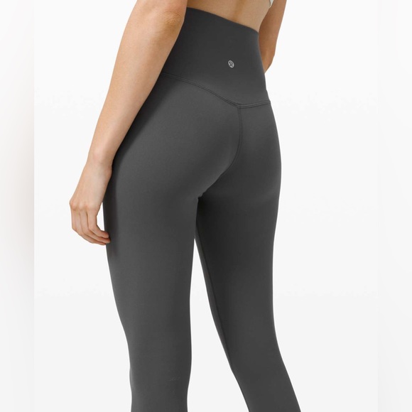 Lululemon Align Leggings- Graphite Grey (discontinued color) size 2, 28" - Picture 3 of 9